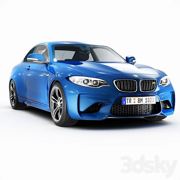 BMW M2 2016 3DS Max