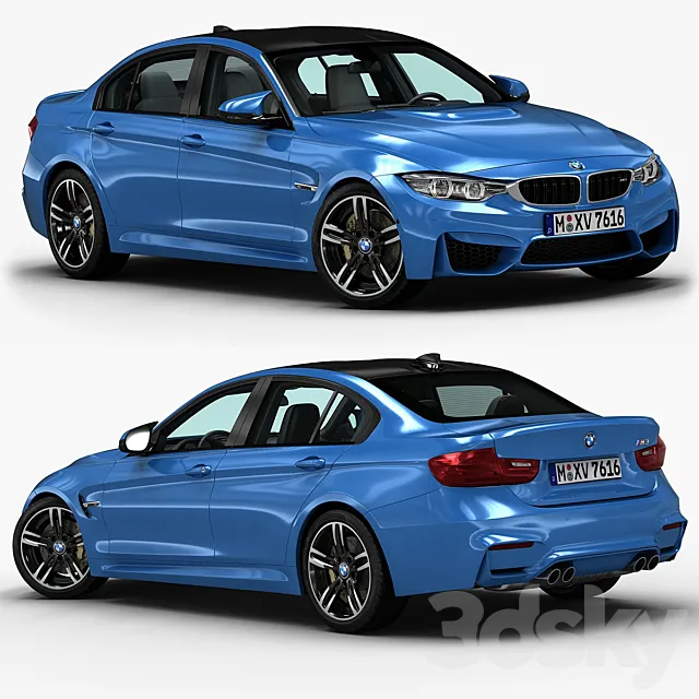 BMW M3 3DSMax File