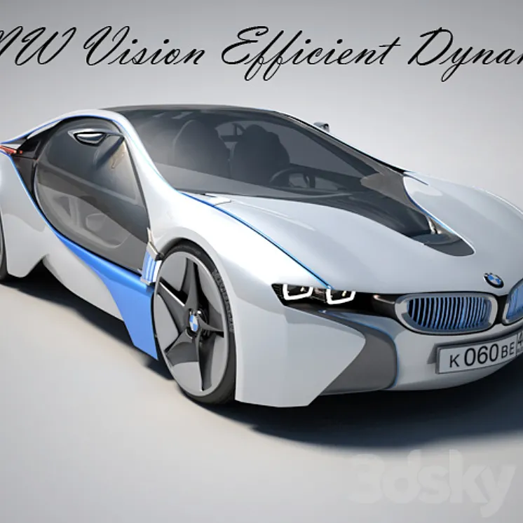 BMW Vision Effecient Dynamics 3DS Max