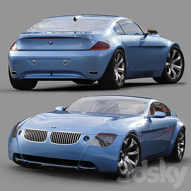 BMW Z9 GT Concept 3DS Max Model