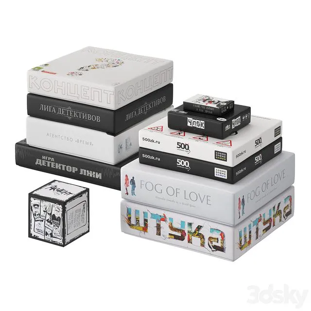 Board games 3 3dsMax Model