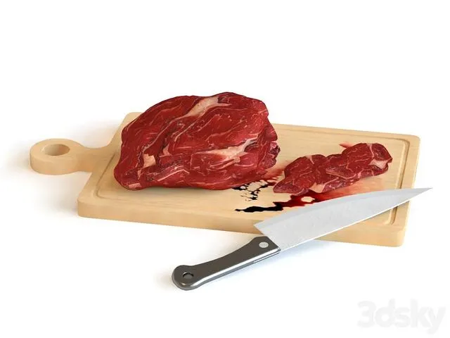 Board meat 3dsMax Model