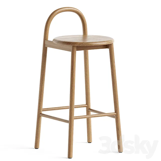 Bobby Bar Stool 3ds Max