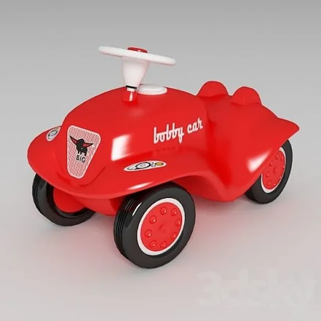 Bobbycar 3ds Max