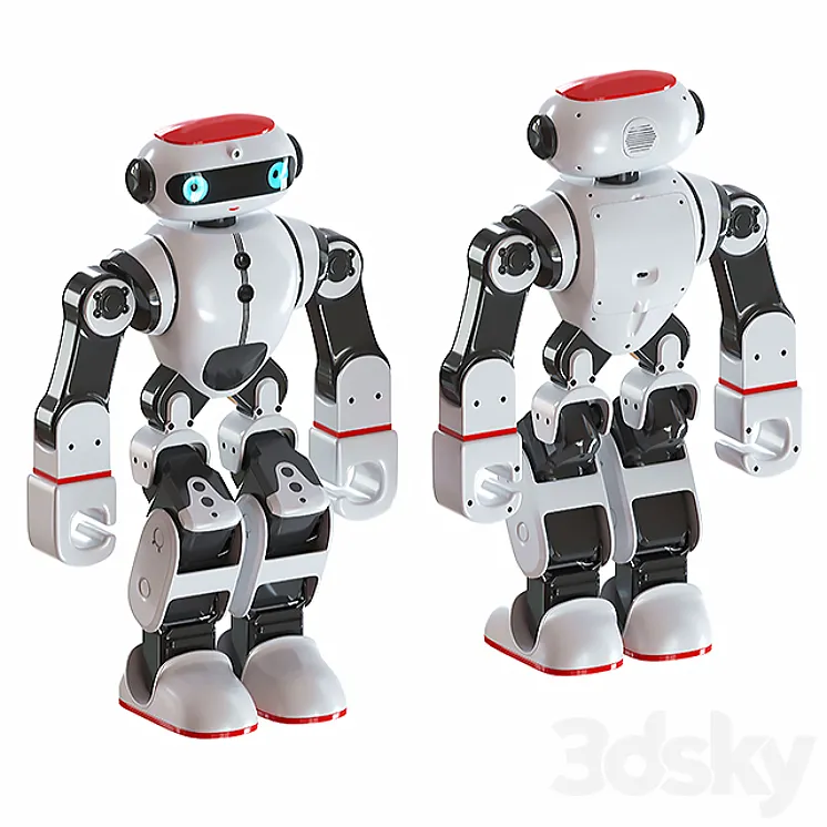 Bobi Humanoid intelligent robot 3DS Max