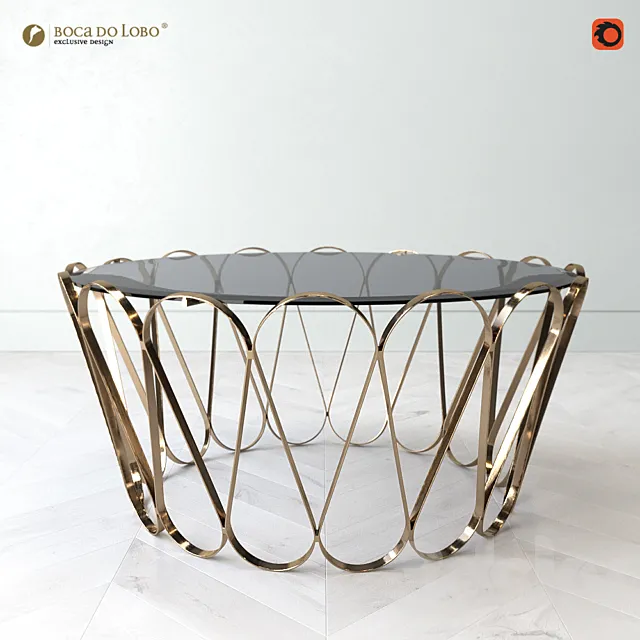 Boca Do Lobo AQUARIUS Center Table 3DSMax File