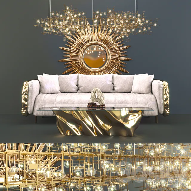 Boca do Lobo – Imperfectio sofa 3ds Max