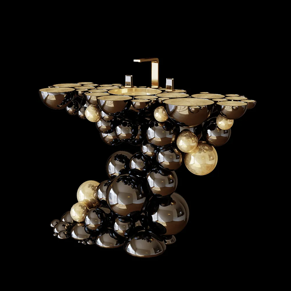 Boca do Lobo  – Washbasin Newton 3ds Max