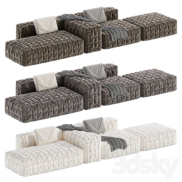 BOCA FOO FIVE Sofa 3dsMax Model