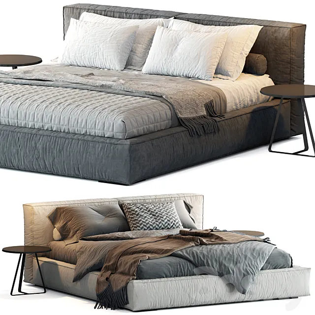 Boca Navi Bed 3ds Max