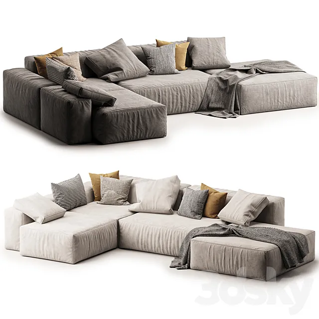 Boca Navi Sofa 3dsMax Model