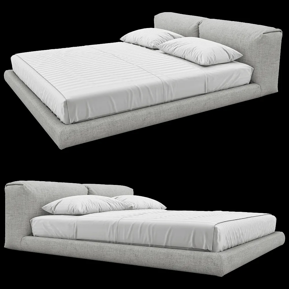 Boca Room – Bed Boca Soft 3ds Max