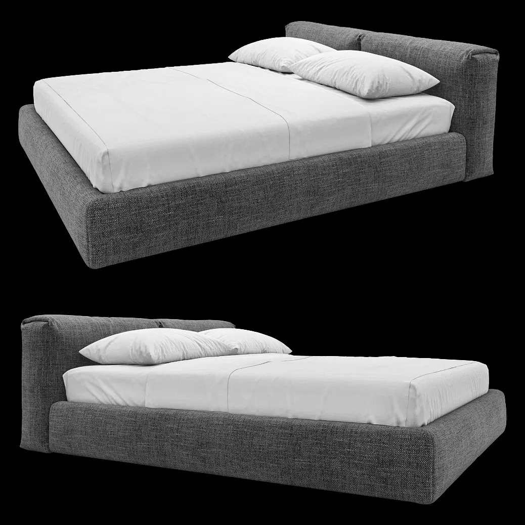 Boca Room – Bed Lomo 3ds Max