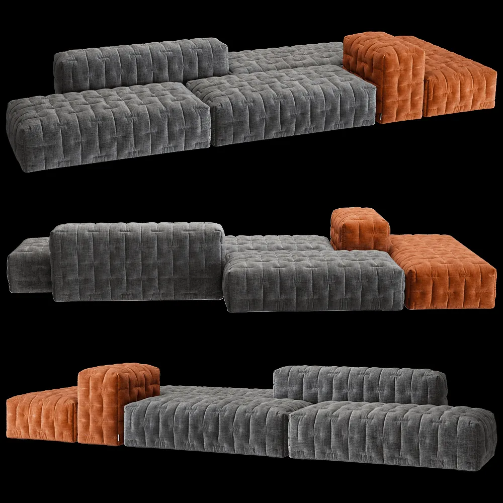 Boca Room – Modular sofa Boca Foo-Five 3ds Max