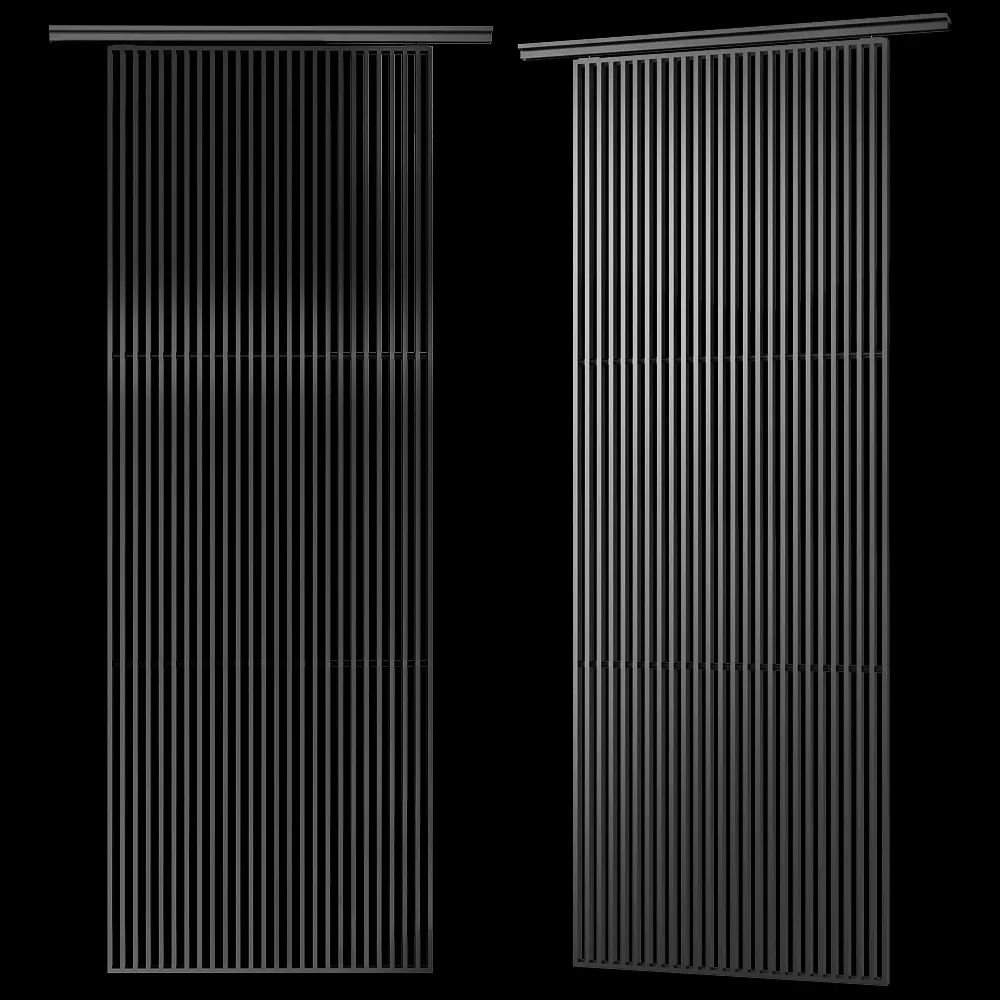 Boca Room – Slatted partitions Boca stripe 3ds Max