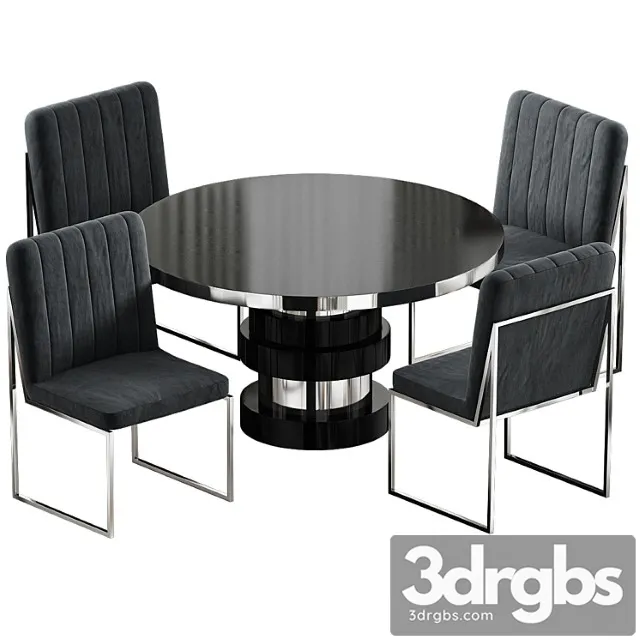 Boca round dining table