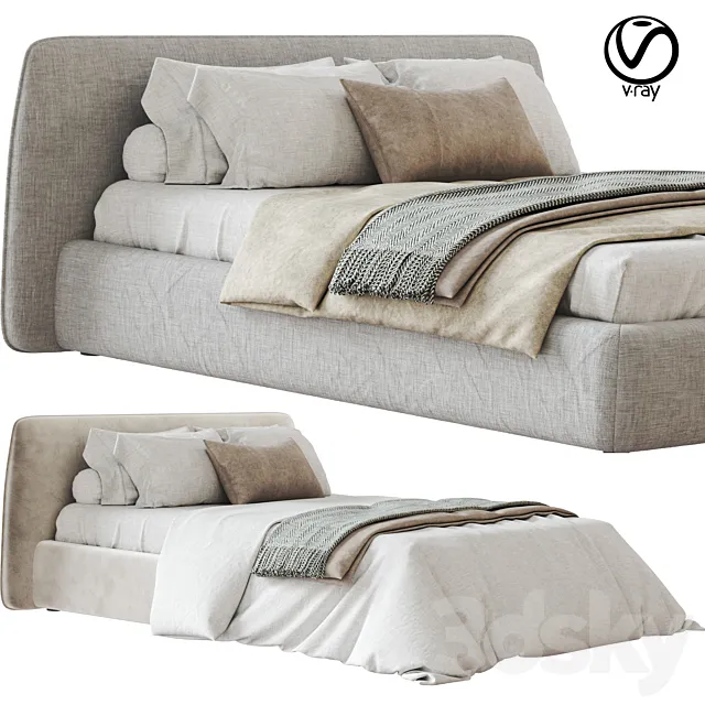 Boca Slimbed 3DS Max Model