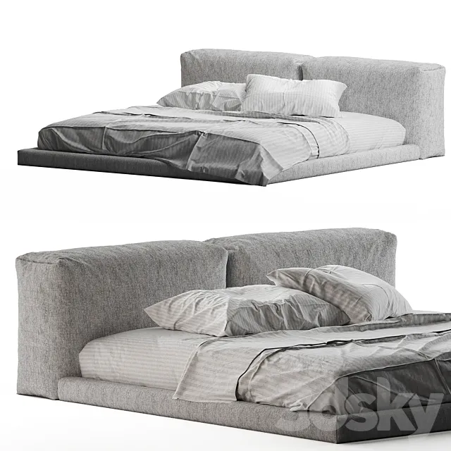 boca soft bed 1 3DSMax File