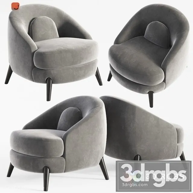 Bocca Lounge Chair Josephdiran 3dsmax Download