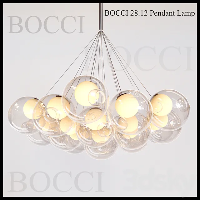 Bocci 28.12 Pendant Lamp 3DSMax File