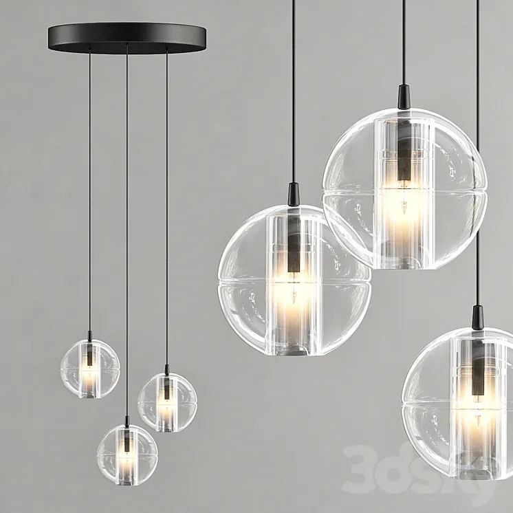 Bocci led collection 3DS Max