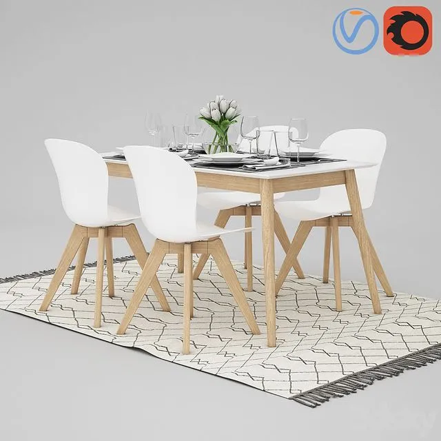 BoConcept Adelaide and Milano 3dsMax Model