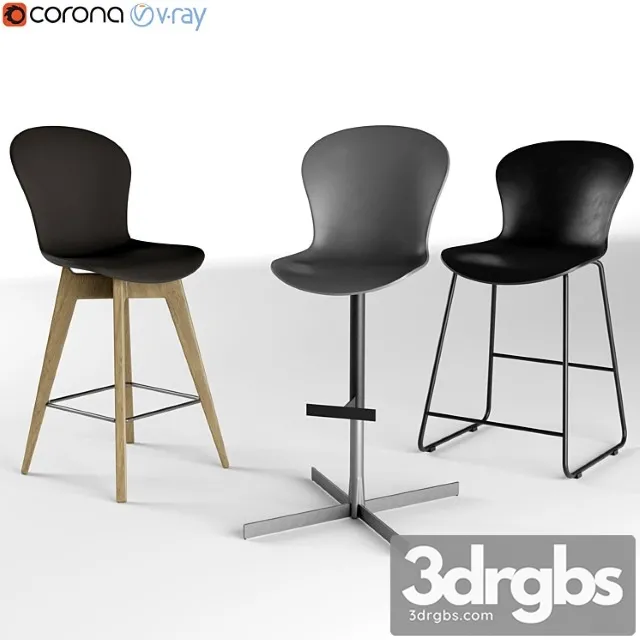 Boconcept adelaide bar chair 2 3dsmax Download