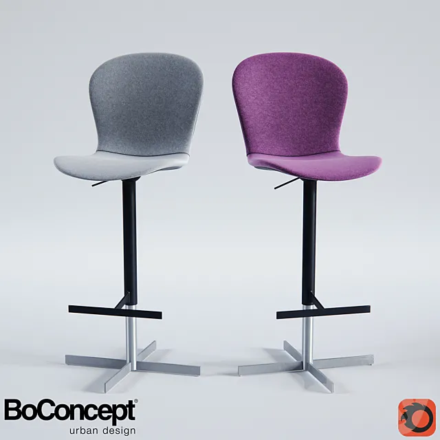 BoConcept Adelaide Chair 3DSMax File