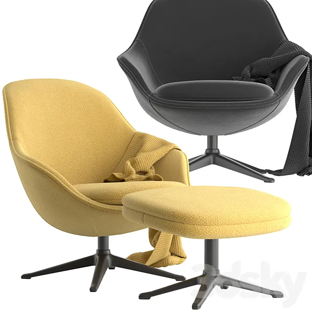 Boconcept-adelaide living chair 3ds Max