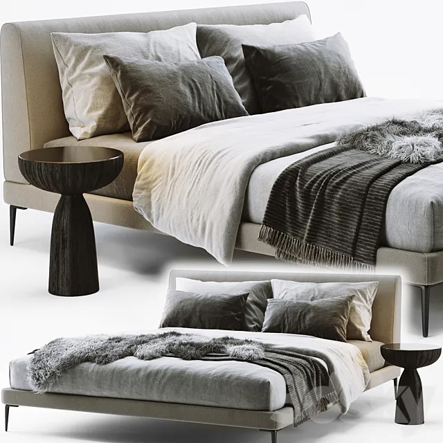 Boconcept arlington bed 3ds Max