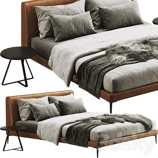 Boconcept arlington bed 3DS Max Model