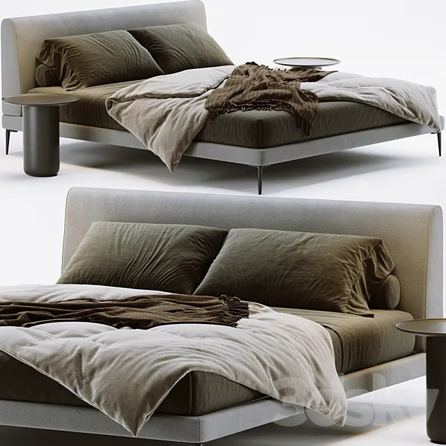 BoConcept Arlington Bed 3DS Max Model