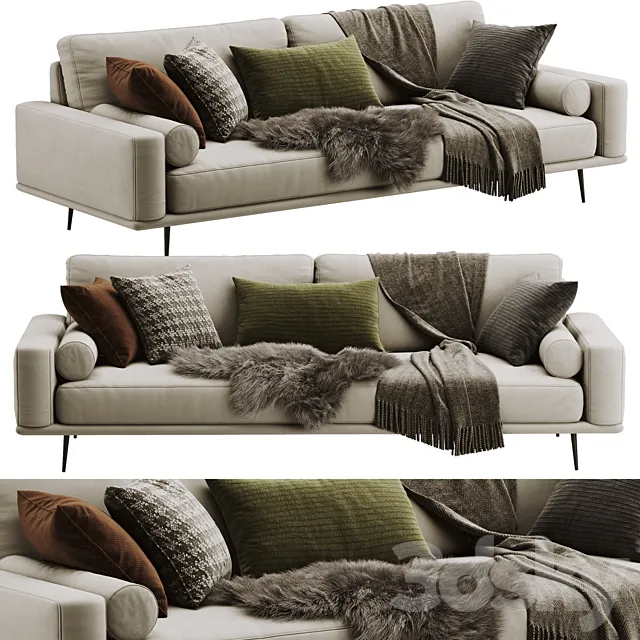 BoConcept Carlton Sofa 3dsMax Model