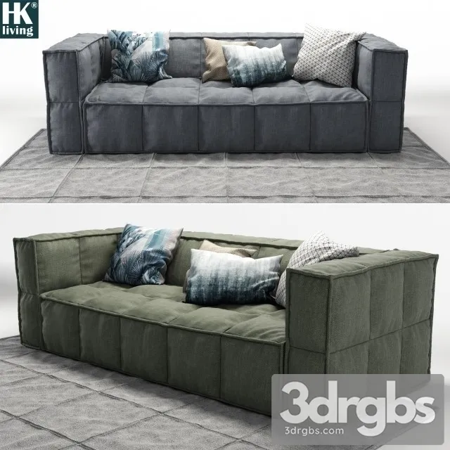 Boconcept Eucalyptus Sofa 02 3dsmax Download