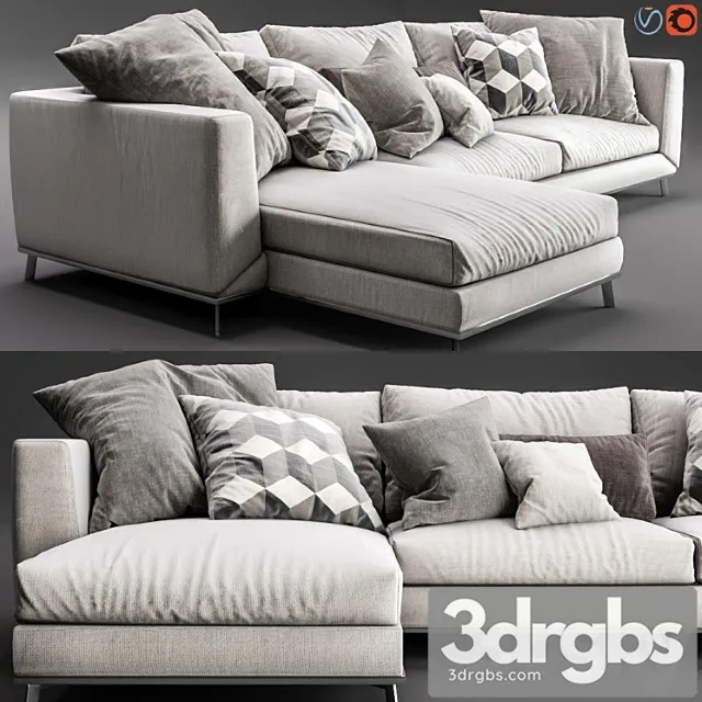 Boconcept fargo chaise lounge