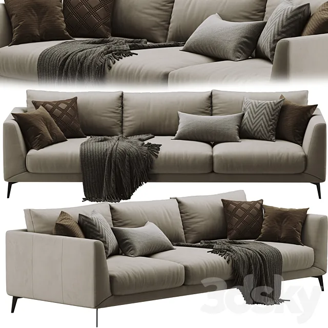 BoConcept Fargo Sofa 3ds Max