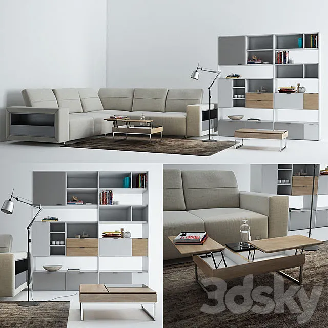 BoConcept Furniture 3ds Max