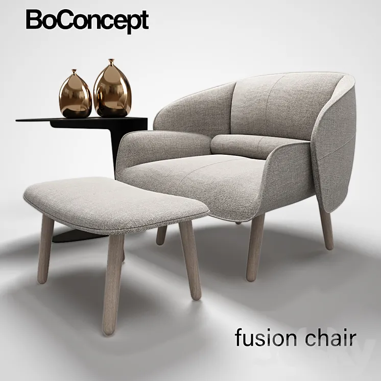 BoConcept fusion chair 3DS Max
