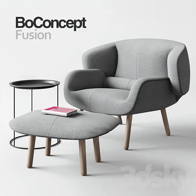 BoConcept Fusion SET 3DS Max Model