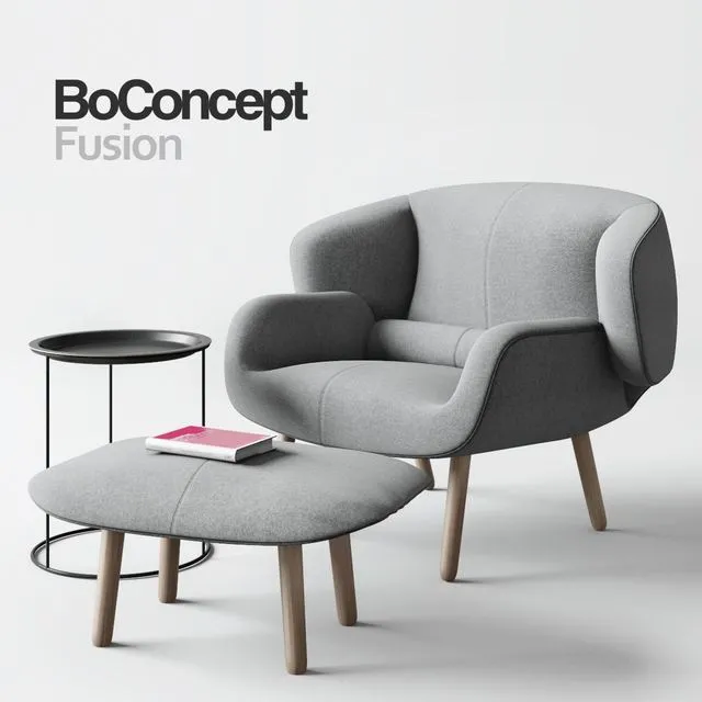BoConcept Fusion SET 3dsMax Model