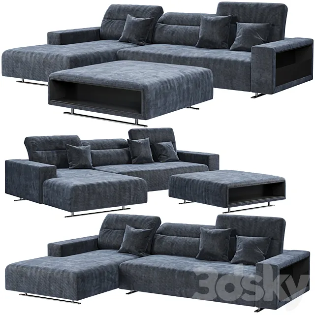 BoConcept Hampton corner sofa 3ds Max