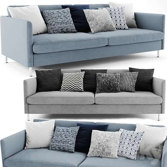 BoConcept Indivi Compact Sofa 3ds Max