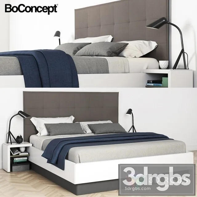 Boconcept Lugano Bed 03 3dsmax Download