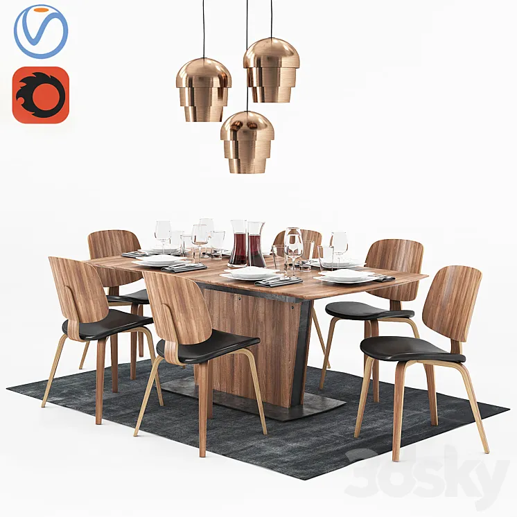 BoConcept Milano and Aarhus 3DS Max