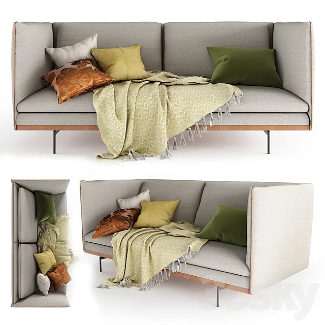 BoConcept Nantes Sofa 3DS Max Model