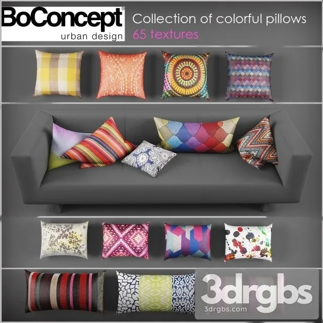 Boconcept Pillows 01 3dsmax Download