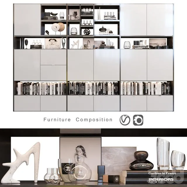 BoConcept set 20 3dsMax Model