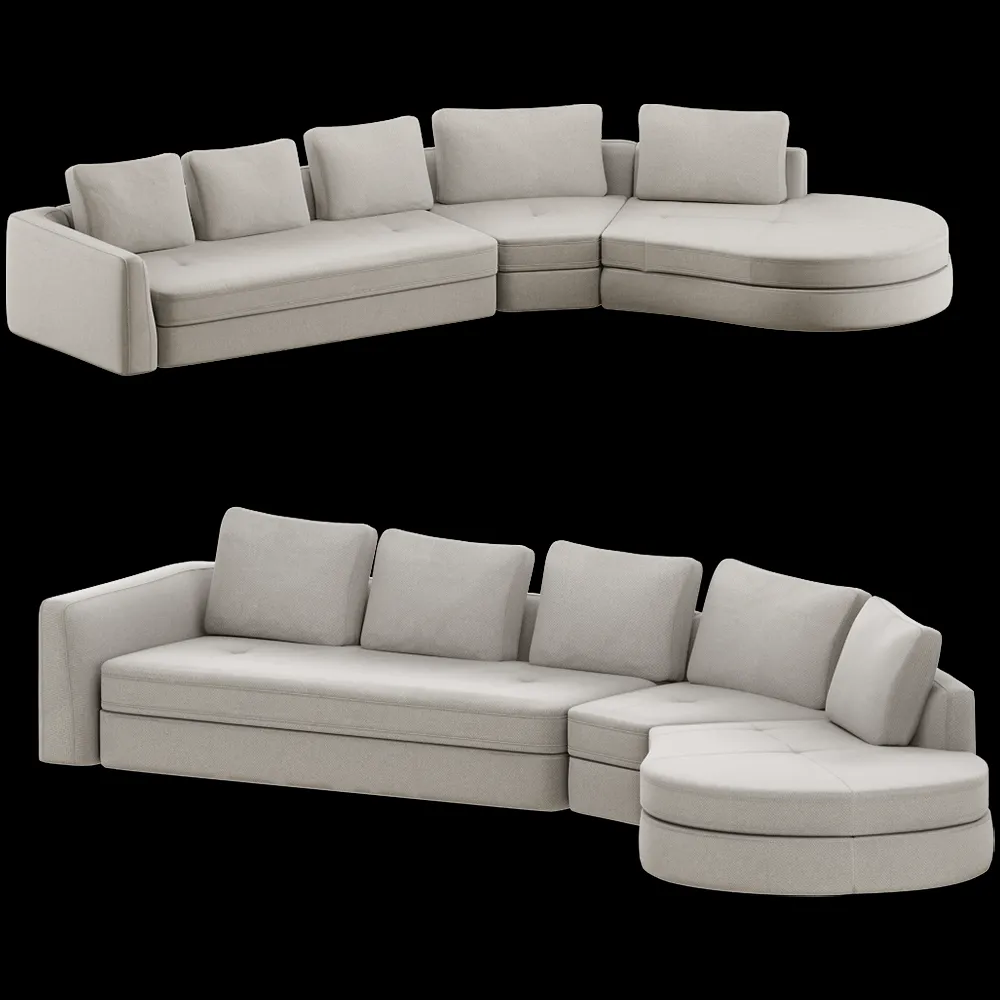 BoConcept – Sofa Bergamo 3ds Max