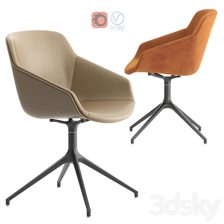 Boconcept – Vienna Chair 3DS Max