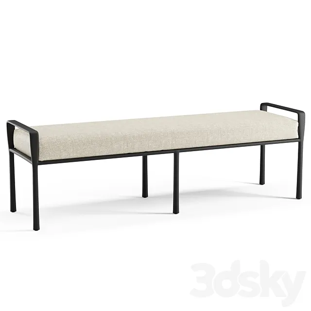 Bodhi King Bench 3ds Max